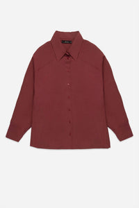 Deluc - Women's Howie Oversize Cotton Poplin Shirt