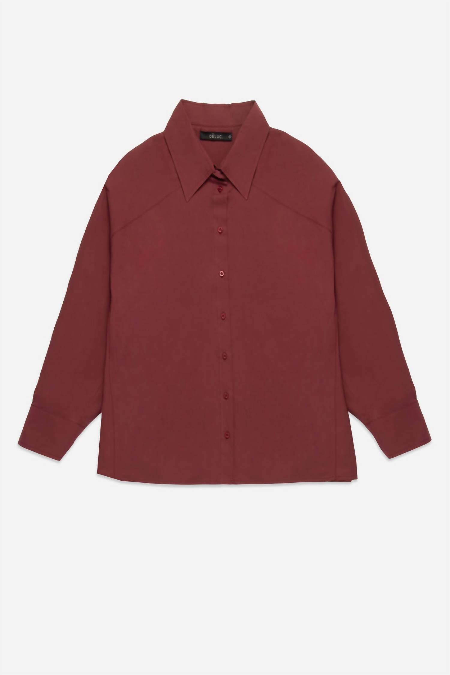 Deluc - Women's Howie Oversize Cotton Poplin Shirt