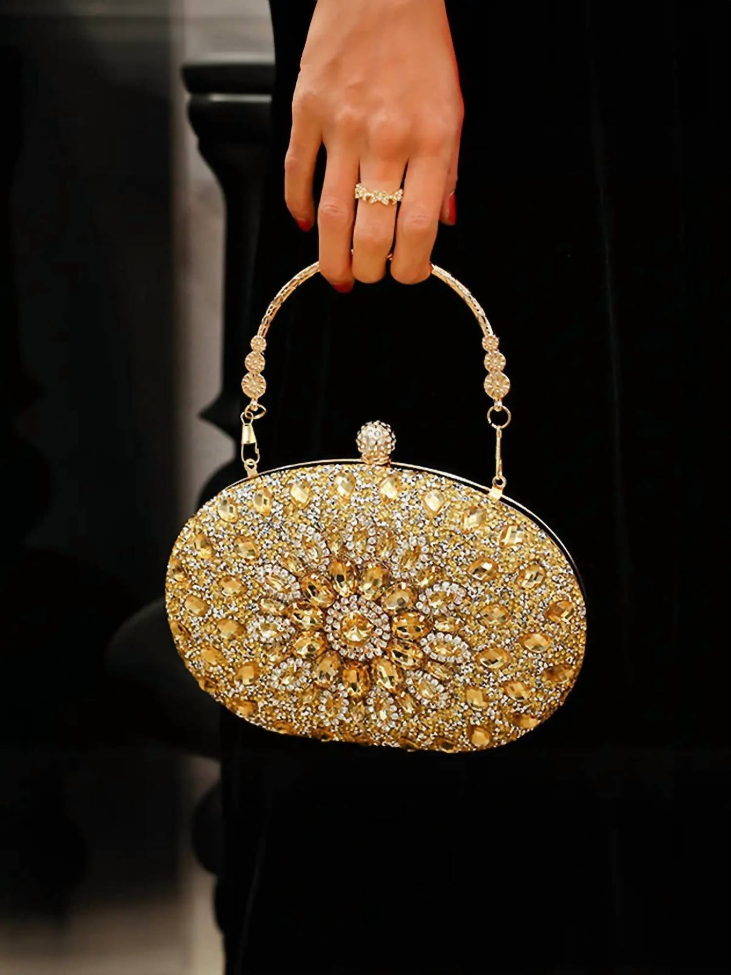 Ramla - Women's Infinity Gemstone Evening Clutch