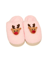 Bari Lynn - Girl's Reindeer Slippers