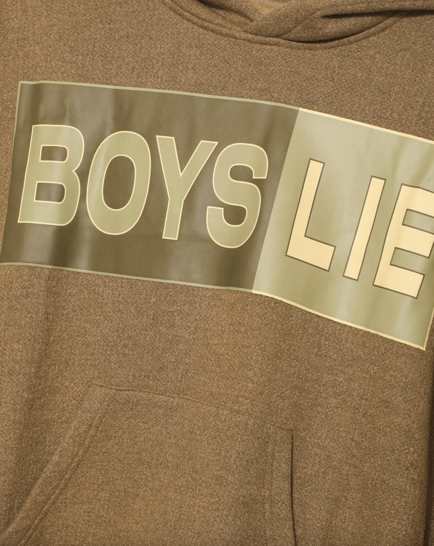 BOYS LIE Better Half Garden Racer Hoodie in green - women's top - view 4