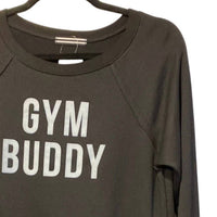 Between The Lines - Women's Gym Buddy Graphic Sweatshirt