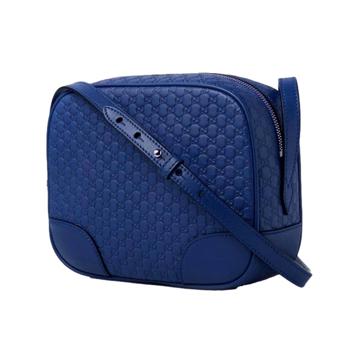 Gucci - Women's Bree Microguccissima Caspian Leather Crossbody Bag
