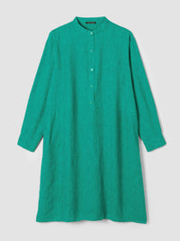Eileen Fisher - Washed Organic Linen Délavé Shirtdress