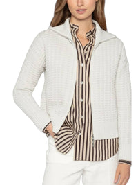 Kinross - Bobble Zip Cardigan