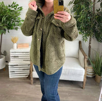 Fleece Shacket