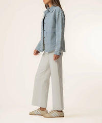 Kut From The Kloth - Ellie Stripe Denim Jacket