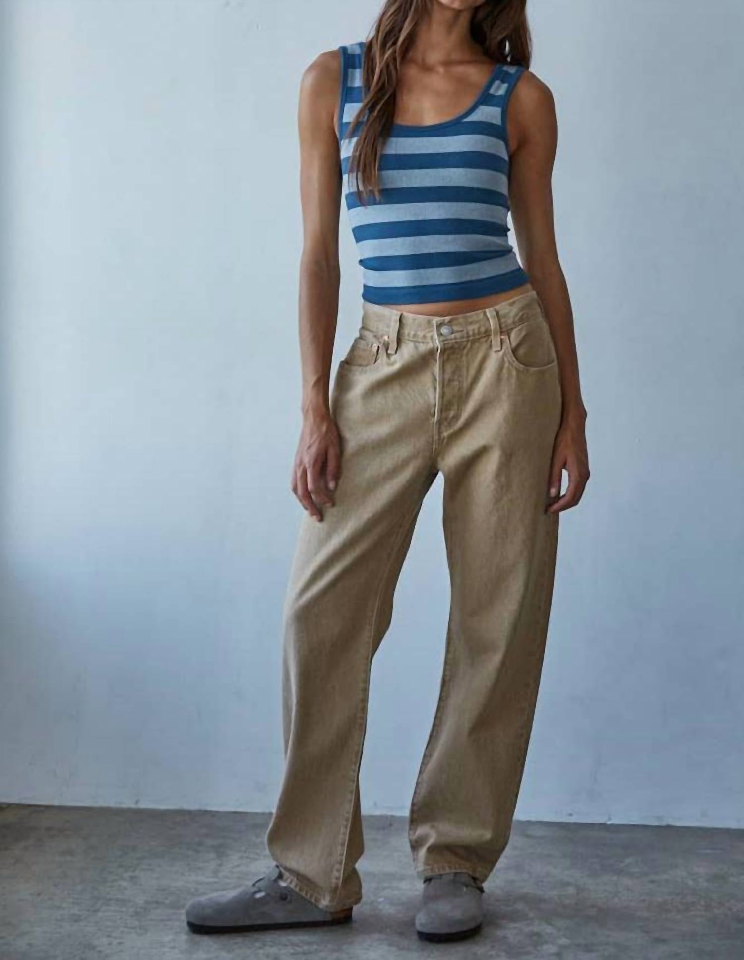 By Together - Padded Stripes Top