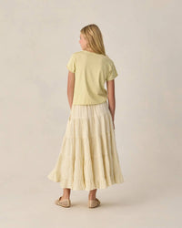 Rylee + Cru - Ruffle Tiered Midi Skirt