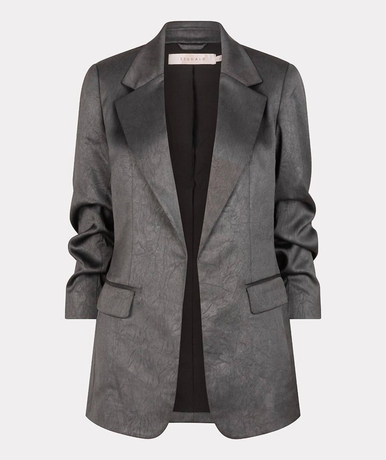 Esqualo - Shimmer Crinkle Blazer