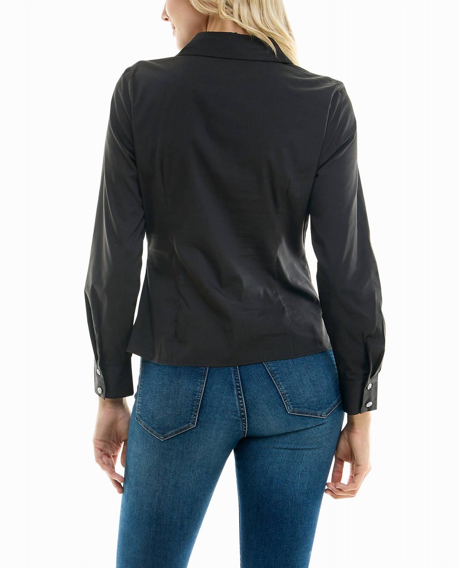 Nicole Miller - Amber Stretch Button Down Shirt