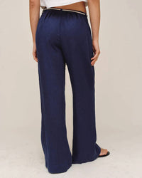 Bella Dahl - Clean Waist Pintuck Wide Leg Pant