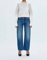Pistola - Lexi Mid-rise Bowd Straight Leg Jean