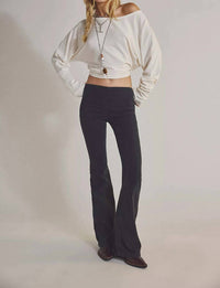 Free People - Flare Penny Pull On Jeans