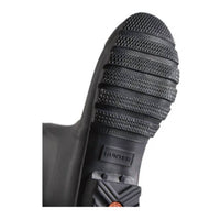 HUNTER Womens Original Short Rubber Waterproof Welly Rain Boots in navy blue - women's shoe - alternate view