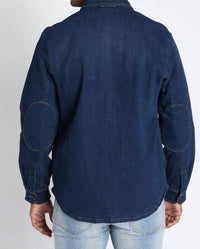 Jachs New York - Stretch Flannel Lined Denim Jacket