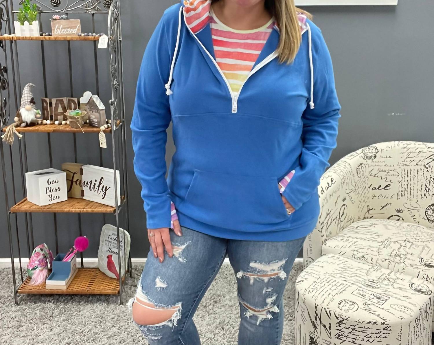 Michelle Mae - Classic Halfzip Hoodie