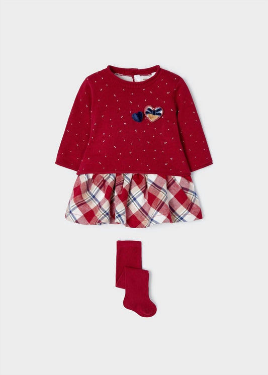 Mayoral - Kid's 3pc Tartan Plaid Knit Set