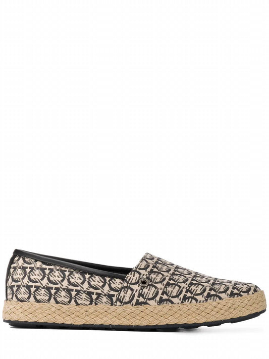 Salvatore Ferragamo - Men's Ganicini Print Loafers
