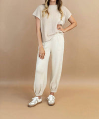 Tea N Rose - Women's Abbie Sweater Pants