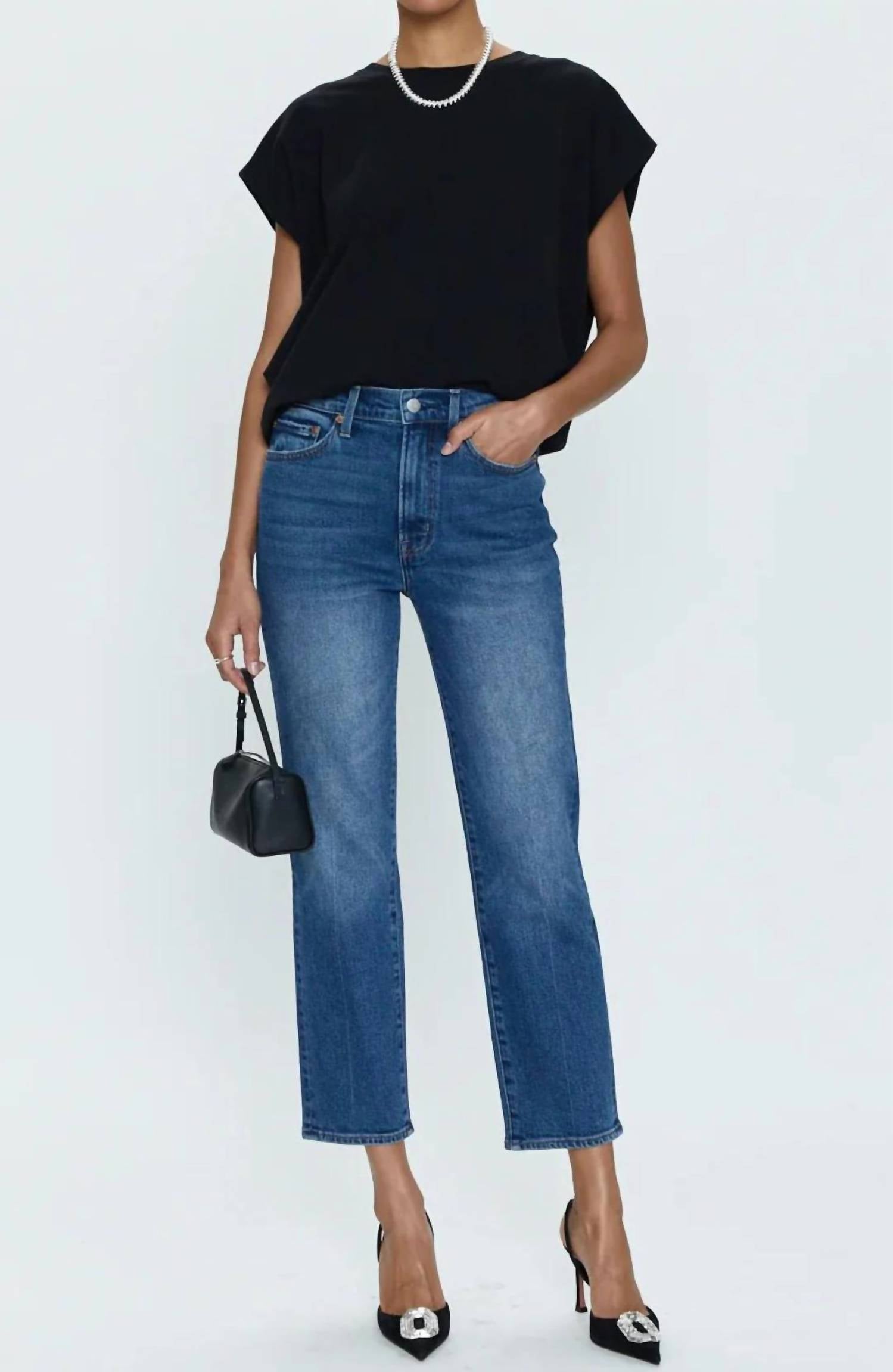 Pistola - Charlie High Rise Straight Jean