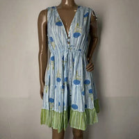 Bindu - Allegra Floral Tiered Mini Dress