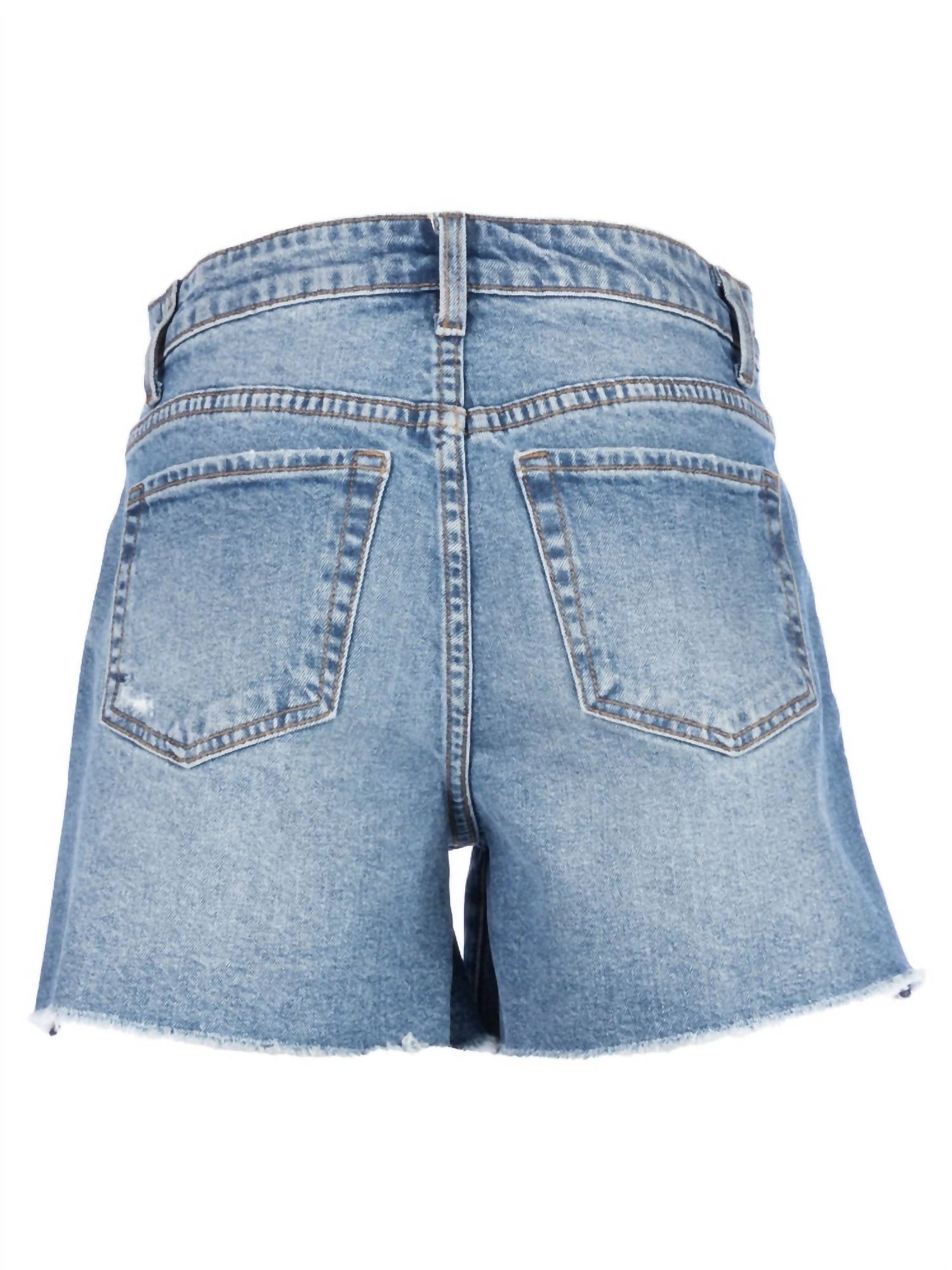 Kut From The Kloth - Women's Jane High Rise Short With Fray