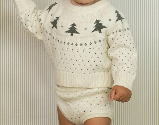 Rylee + Cru - Baby's Fair Isle Sweater