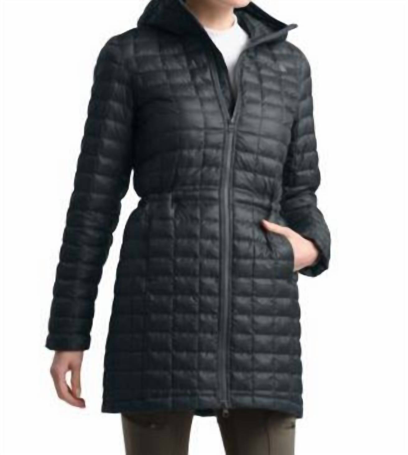 THE NORTH FACE Thermoball ECO Parka Jacket in black - women's jacket