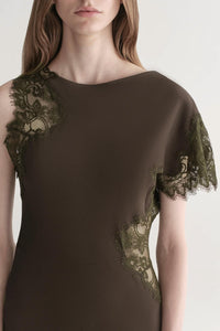 A.L.C. Alessia Dress in military - women's dress - view 4