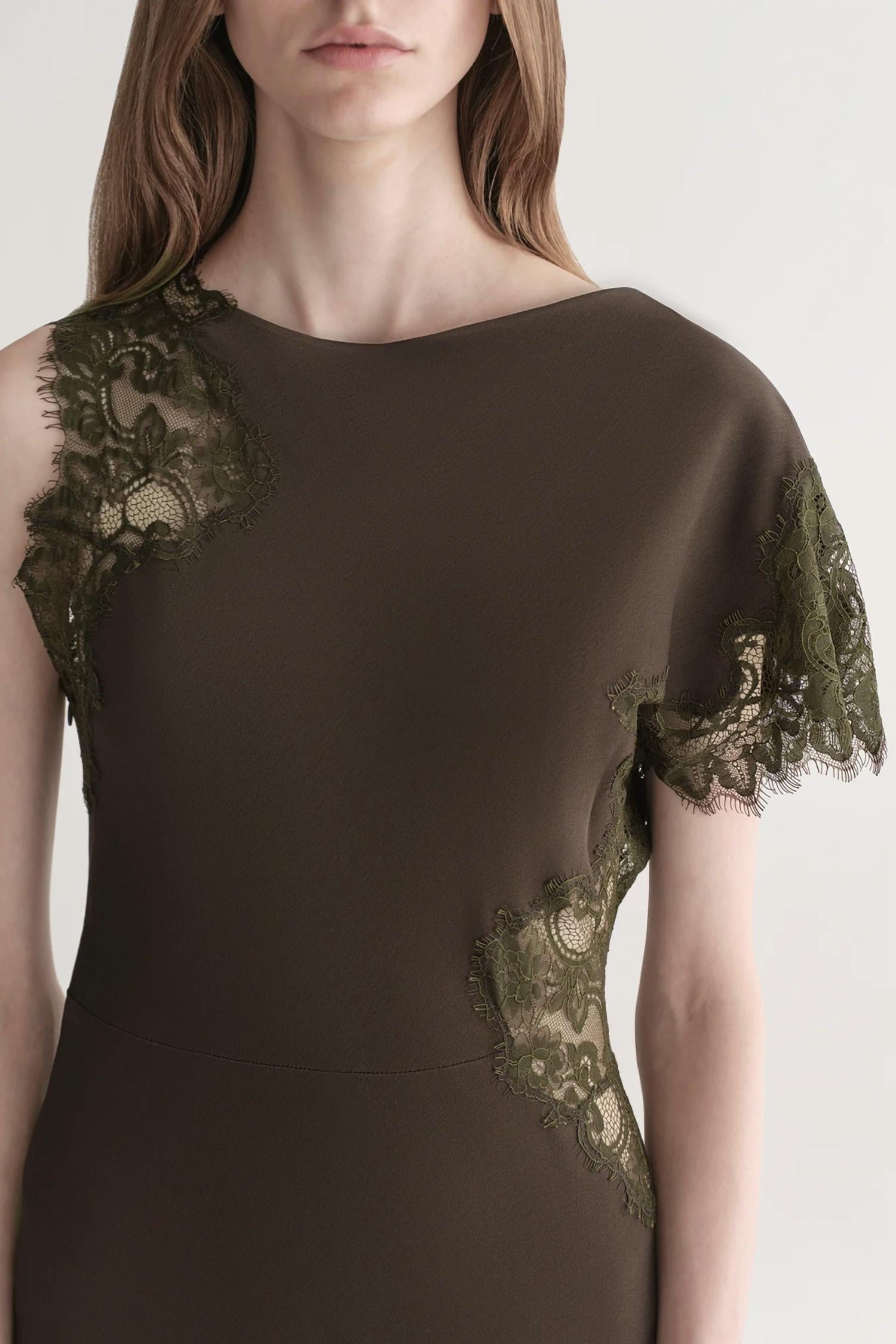 A.L.C. Alessia Dress in military - women's dress - view 4