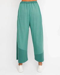 Ozai N Ku - Cropped Wide Leg Pants