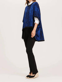 Tyler Boe - Fergie Jacquard Poncho