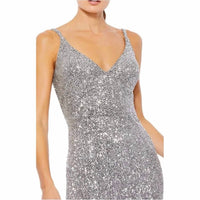 Mac Duggal - Sleeveless Sequin Dress