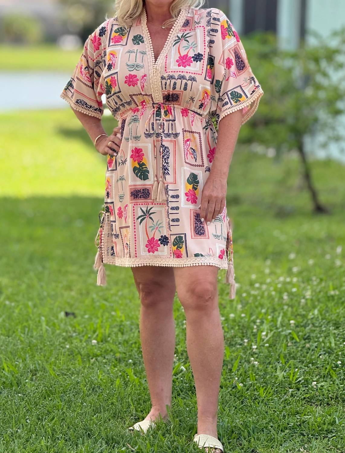 America & Beyond - Maui Mini Dress