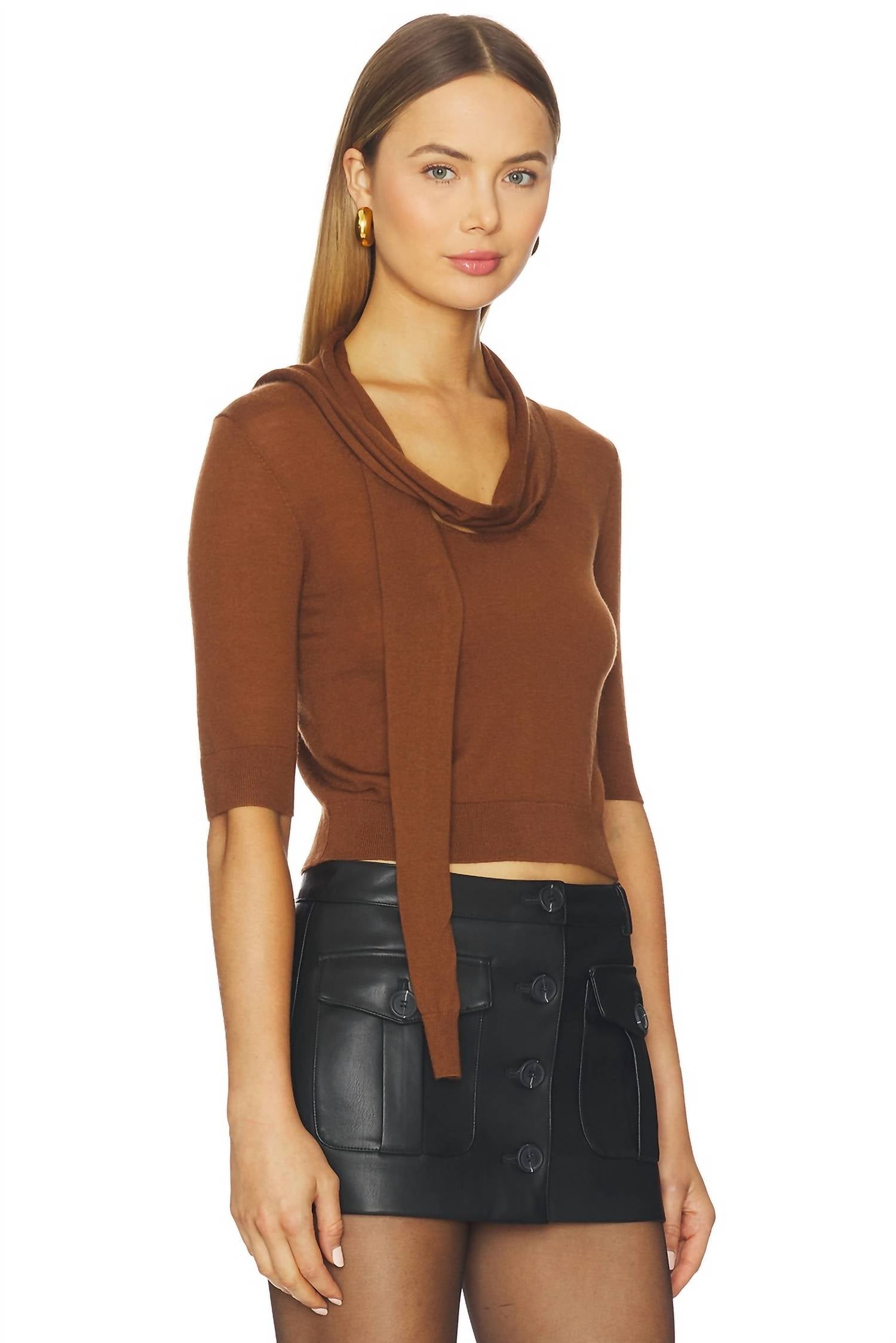The Garment - Bergen Scarf Knit Sweater