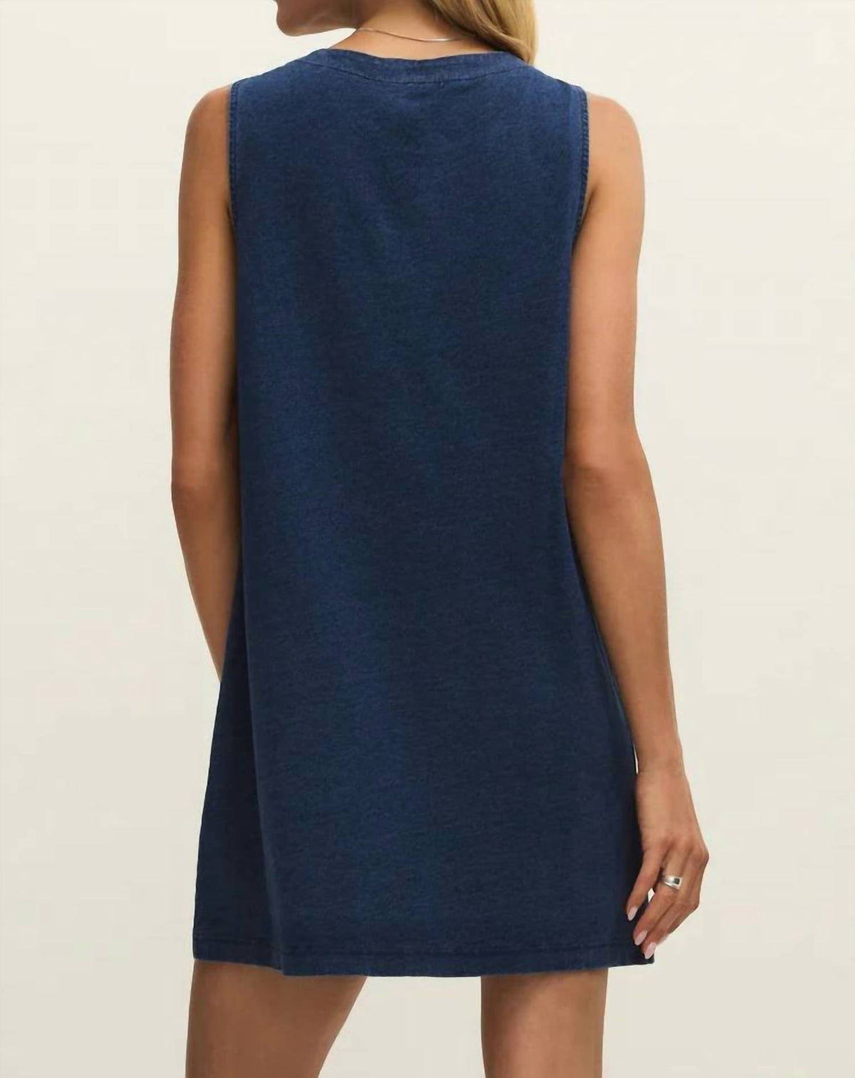 Z Supply - Women's Solace Jersey Denim Mini Dress