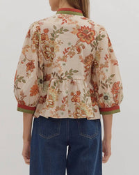 Entro - Winter Floral Top