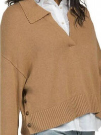 Naadam - Cotton Cashmere Mixed Media Convertible Polo Set