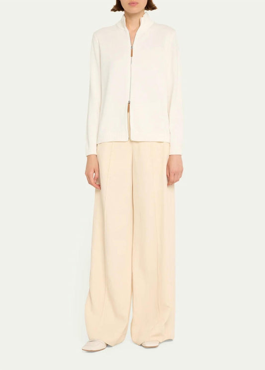 Lafayette 148 - Zip Front Cashmere Cardigan