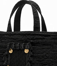 Elektra'S Workshop - Women's Handmade Tassel Tote Bag