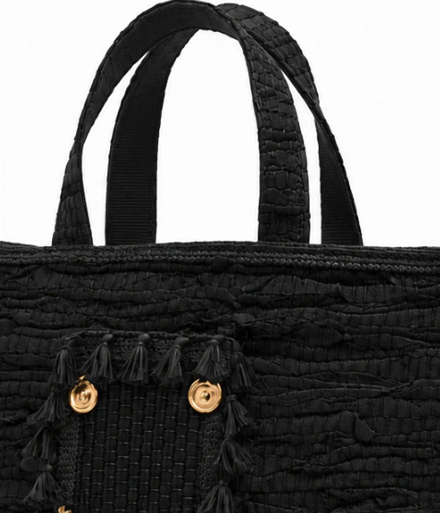 Elektra'S Workshop - Women's Handmade Tassel Tote Bag