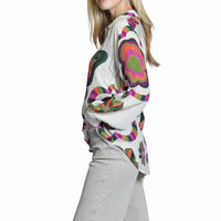 Apny - Half-plaket Pullover Blouse