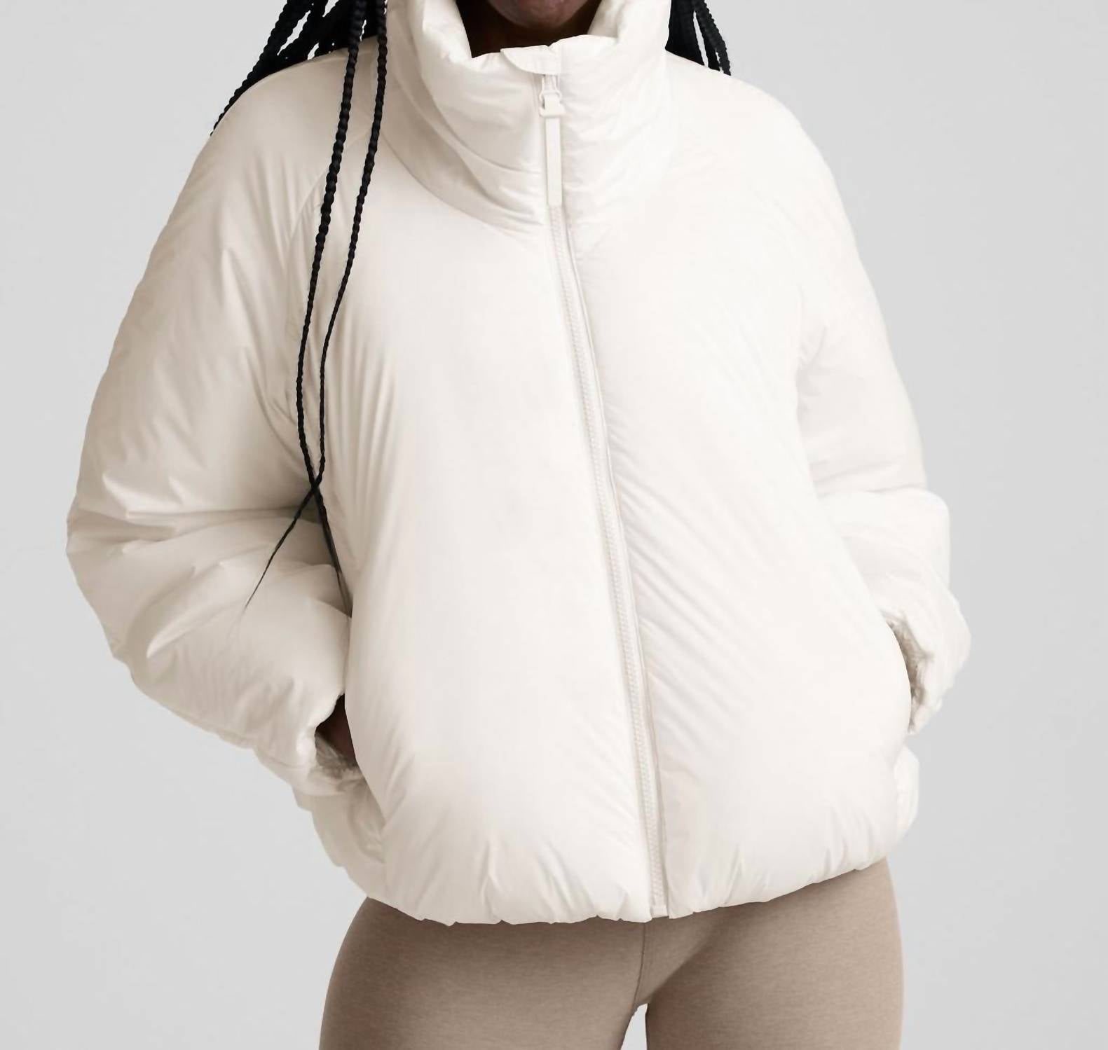 Beyond Yoga - Warm Up Puffer Jacket