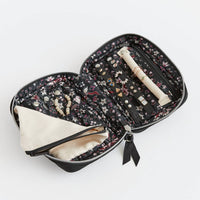 Vera Bradley Women's Zip-around Jewelry Folio Bag in black - women's bag - alternate view