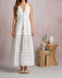 Elan - Women's Solice Halter Dress