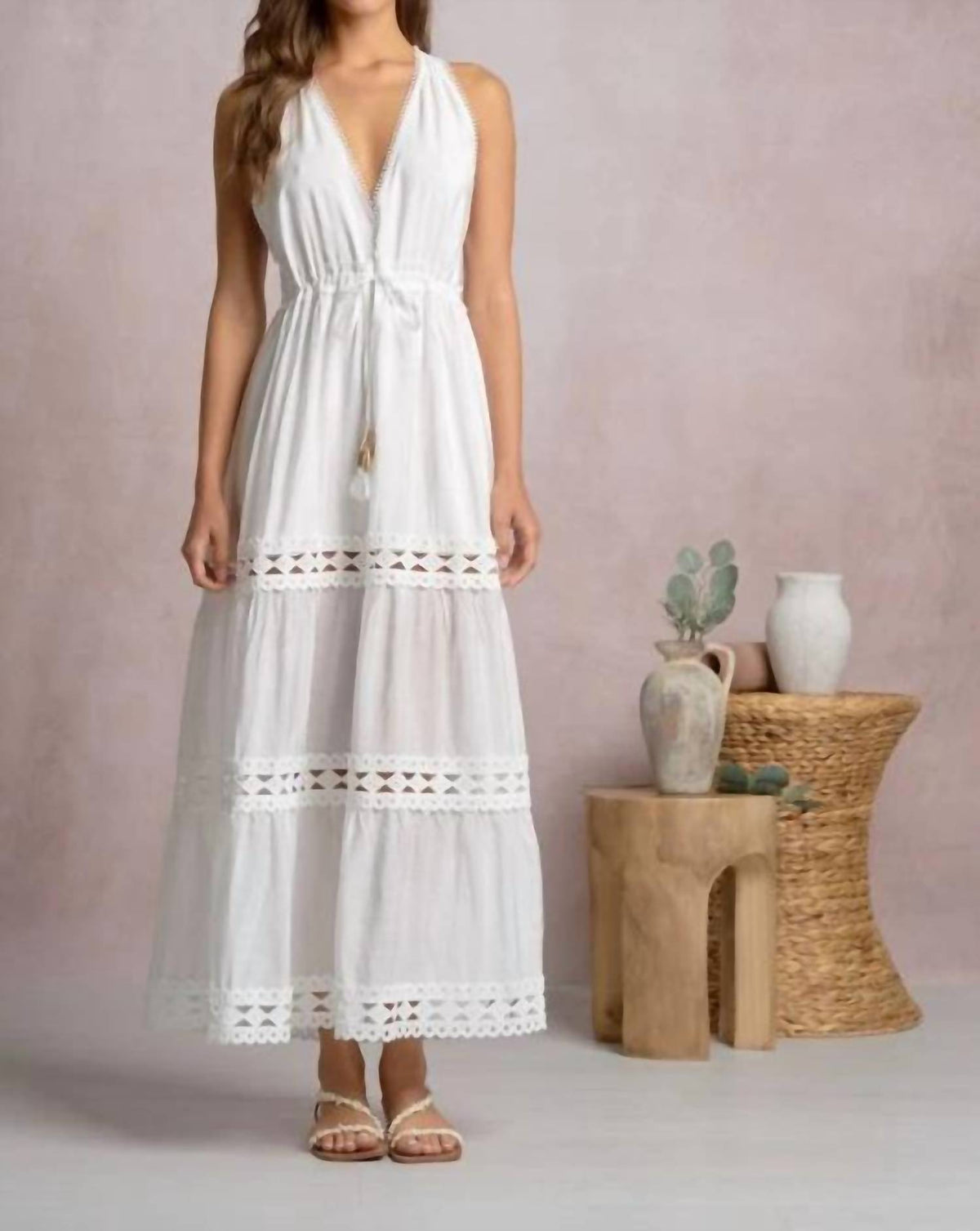 Elan - Women's Solice Halter Dress