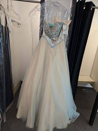 Karishma Creations - Women's Elegant Beaded Corset Formal Gown