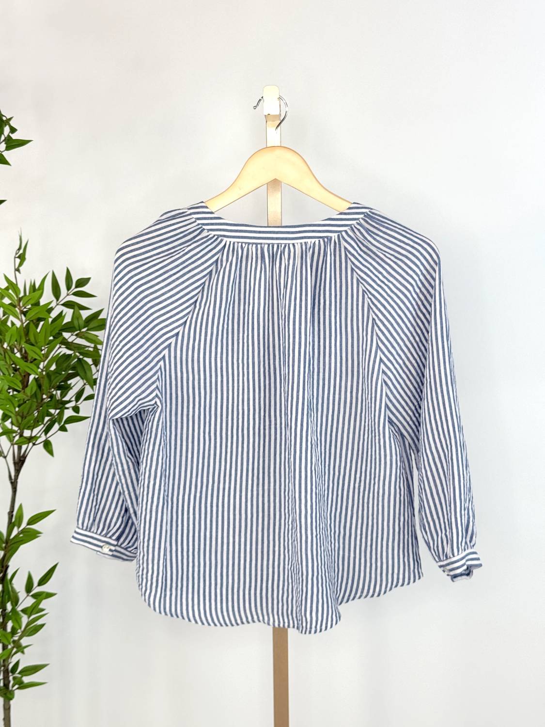 Fun 2 Fun - Women's Take A Stroll Striped Blouse