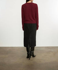 Enza Costa - CASHMERE EASY LONG SLEEVE CREW TOP